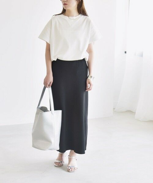 SHIPS / シップス Tシャツ | quaranciel:〈洗濯機可能〉カノコ Vガゼット ショートスリーブ クルーネック TEE | 詳細6