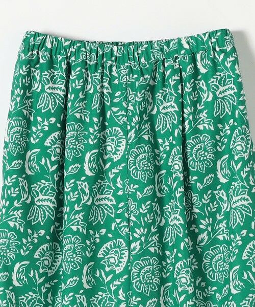 SHIPS / シップス その他パンツ | quaranciel:〈洗濯機可能〉フラワー プリント セミフレア パンツ | 詳細9