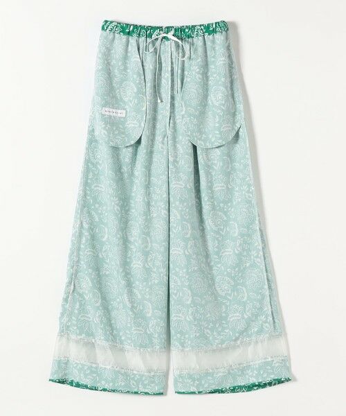 SHIPS / シップス その他パンツ | quaranciel:〈洗濯機可能〉フラワー プリント セミフレア パンツ | 詳細13