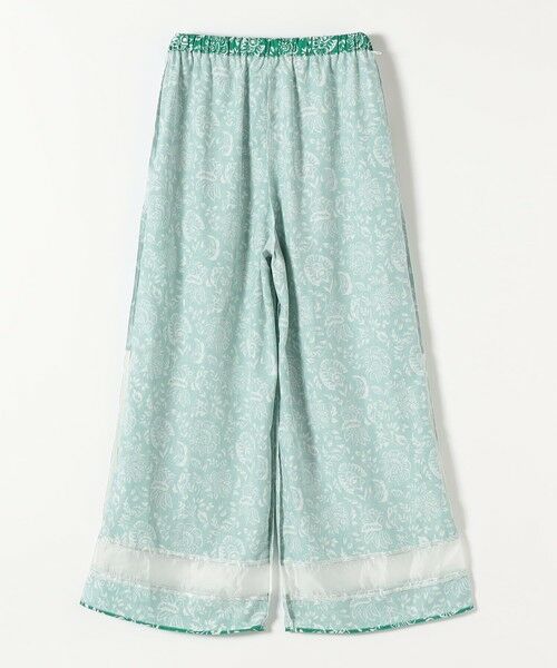 SHIPS / シップス その他パンツ | quaranciel:〈洗濯機可能〉フラワー プリント セミフレア パンツ | 詳細14