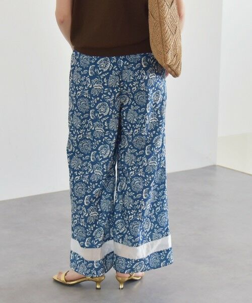 SHIPS / シップス その他パンツ | quaranciel:〈洗濯機可能〉フラワー プリント セミフレア パンツ | 詳細19