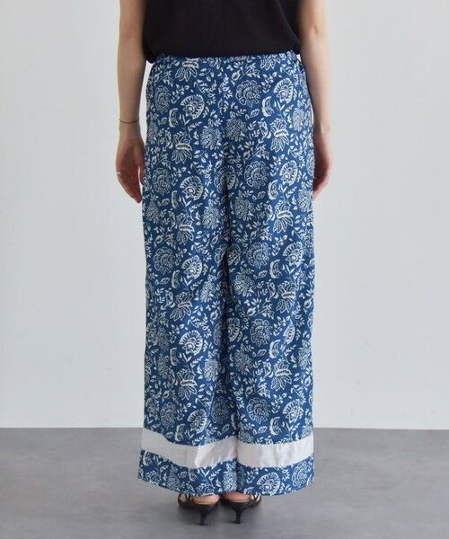 SHIPS / シップス その他パンツ | quaranciel:〈洗濯機可能〉フラワー プリント セミフレア パンツ | 詳細27