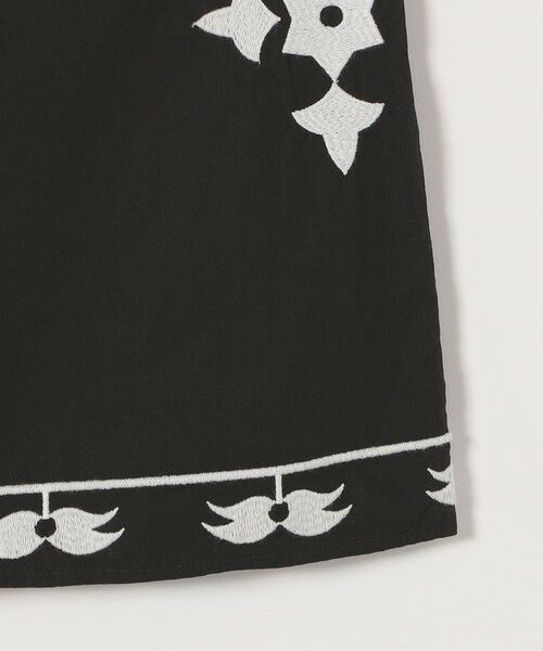 SHIPS / シップス ロング・マキシ丈スカート | quaranciel:〈洗濯機可能〉エンブロイダリー フレア ロング スカート | 詳細25