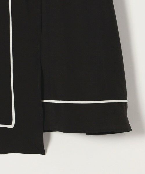 SHIPS / シップス ロング・マキシ丈スカート | quaranciel:〈洗濯機可能〉パイピング Aライン ラップ スカート | 詳細14