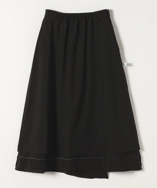 SHIPS / シップス ロング・マキシ丈スカート | quaranciel:〈洗濯機可能〉パイピング Aライン ラップ スカート | 詳細16