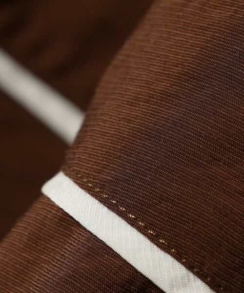 SHIPS / シップス ロング・マキシ丈スカート | quaranciel:〈洗濯機可能〉パイピング Aライン ラップ スカート | 詳細30