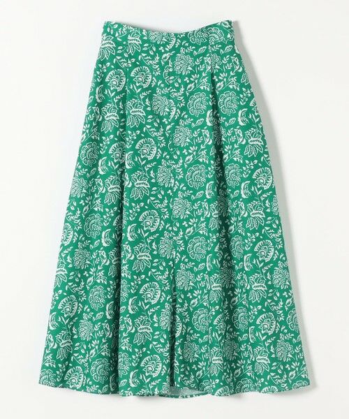 SHIPS / シップス ロング・マキシ丈スカート | quaranciel:〈洗濯機可能〉フラワー プリント マーメイド ロング スカート | 詳細9
