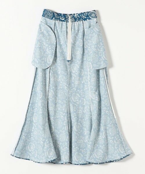 SHIPS / シップス ロング・マキシ丈スカート | quaranciel:〈洗濯機可能〉フラワー プリント マーメイド ロング スカート | 詳細28