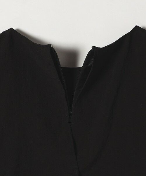 SHIPS / シップス ロング・マキシ丈ワンピース | quaranciel:〈洗濯機可能〉ケープデザイン パイピング ワンピース | 詳細11