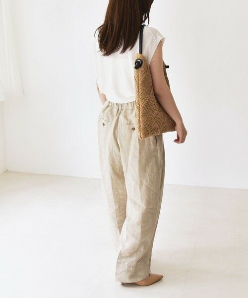 SHIPS / シップス ニット・セーター | quaranciel:〈接触冷感〉フレンチスリーブ ベーシック シアー ニット プルオーバー | 詳細7