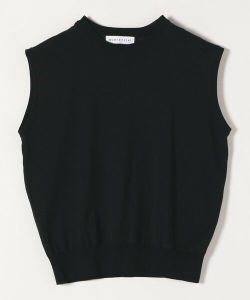 SHIPS / シップス ニット・セーター | quaranciel:〈接触冷感〉フレンチスリーブ ベーシック シアー ニット プルオーバー | 詳細22