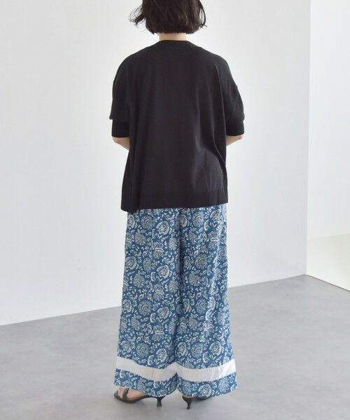 SHIPS / シップス カーディガン・ボレロ | quaranciel:〈接触冷感〉 ワイド Vネック ハーフスリーブ シアー カーディガン | 詳細17