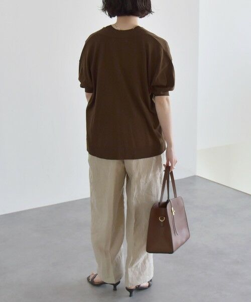 SHIPS / シップス カーディガン・ボレロ | quaranciel:〈接触冷感〉 ワイド Vネック ハーフスリーブ シアー カーディガン | 詳細26