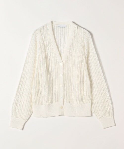 SHIPS / シップス カーディガン・ボレロ | quaranciel:〈手洗い可能〉ラミー ミックス メッシュ シアー オーバーサイズ カーディガン | 詳細11