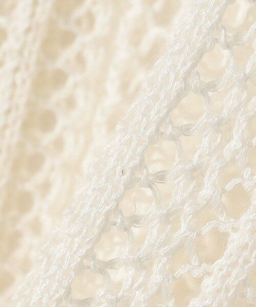 SHIPS / シップス カーディガン・ボレロ | quaranciel:〈手洗い可能〉ラミー ミックス メッシュ シアー オーバーサイズ カーディガン | 詳細12