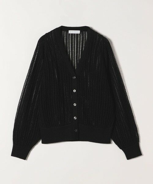 SHIPS / シップス カーディガン・ボレロ | quaranciel:〈手洗い可能〉ラミー ミックス メッシュ シアー オーバーサイズ カーディガン | 詳細24