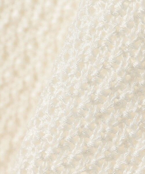 SHIPS / シップス ニット・セーター | quaranciel:〈手洗い可能〉ラミー ミックス Vネック ノースリーブ シアー ニット | 詳細15