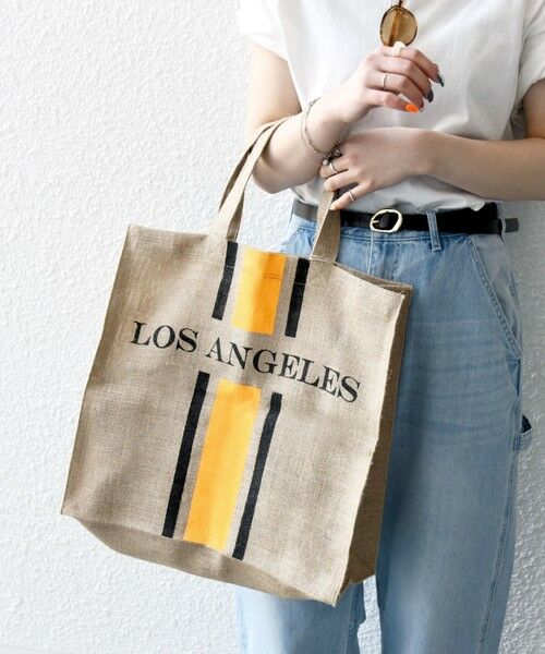 SHIPS / シップス トートバッグ | MAISON BENGAL: ジュート トート バッグ 25SS | 詳細15