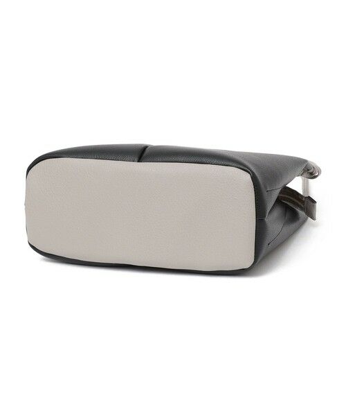 SHIPS / シップス トートバッグ | SHIPS any: Vカット バイカラー タッセル トート バッグ | 詳細16