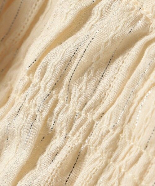 SHIPS / シップス シャツ・ブラウス | SARA MALLIKA:〈手洗い可能〉ジャカード ラッフル フリル ギャザー ブラウス | 詳細4