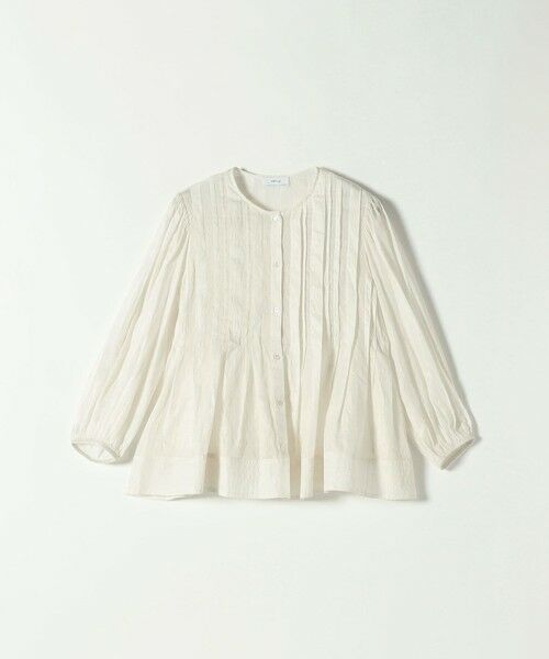 SHIPS / シップス シャツ・ブラウス | SHIPS any:〈手洗い可能〉箔 タック フレア シャツ ブラウス | 詳細11