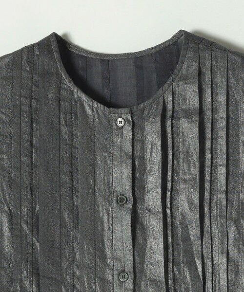 SHIPS / シップス シャツ・ブラウス | SHIPS any:〈手洗い可能〉箔 タック フレア シャツ ブラウス | 詳細28