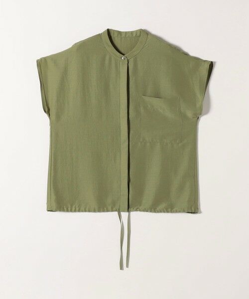 SHIPS / シップス シャツ・ブラウス | SHIPS any:〈洗濯機可能〉グロッシー ドロスト バンドカラー フレンチ シャツ | 詳細23