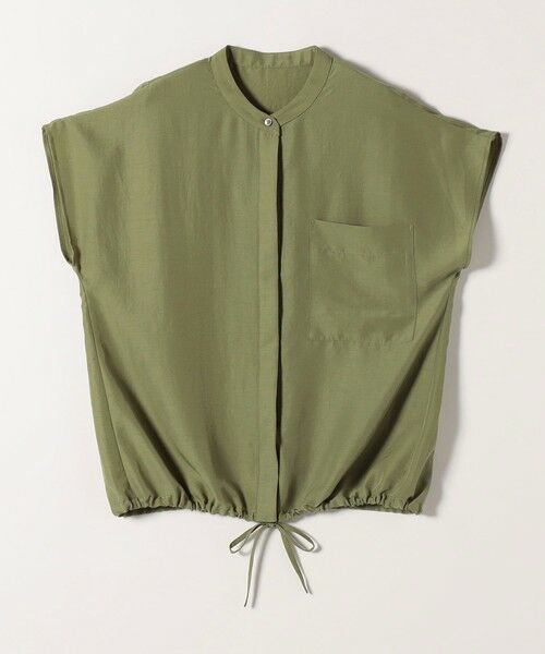 SHIPS / シップス シャツ・ブラウス | SHIPS any:〈洗濯機可能〉グロッシー ドロスト バンドカラー フレンチ シャツ | 詳細27