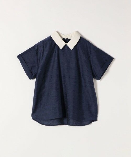 SHIPS / シップス シャツ・ブラウス | SHIPS any:〈洗濯機可能〉フラワー ジャカード バイカラー プルオーバー シャツ | 詳細16