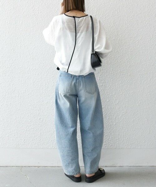 SHIPS / シップス シャツ・ブラウス | SHIPS any:〈洗濯機可能〉フラワー ジャカード ドルマン パイピング ブラウス | 詳細2