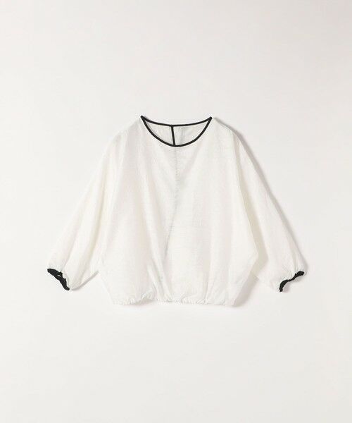 SHIPS / シップス シャツ・ブラウス | SHIPS any:〈洗濯機可能〉フラワー ジャカード ドルマン パイピング ブラウス | 詳細11