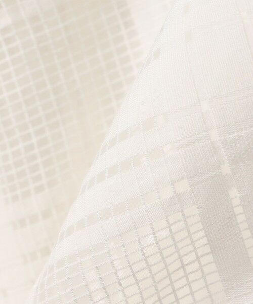 SHIPS / シップス シャツ・ブラウス | SHIPS any:〈洗濯機可能〉シアー チェック ドルマン シャーリング パフ ブラウス | 詳細10