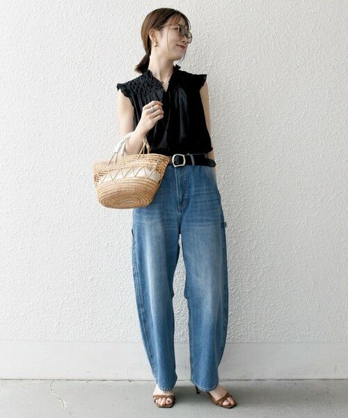 SHIPS / シップス シャツ・ブラウス | SHIPS any:〈洗濯機可能〉ハンドスモッキング コットン フリル スタンドカラー ブラウス | 詳細23