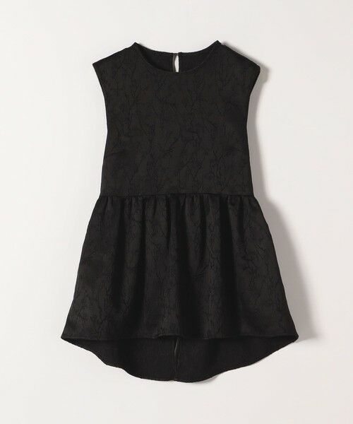 SHIPS / シップス シャツ・ブラウス | SHIPS any:〈洗濯機可能〉サテン ジャカード ノースリ ペプラム リボン ブラウス | 詳細24