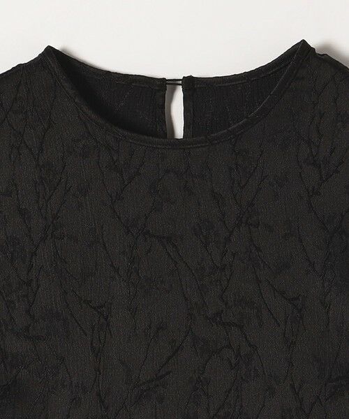 SHIPS / シップス シャツ・ブラウス | SHIPS any:〈洗濯機可能〉サテン ジャカード ノースリ ペプラム リボン ブラウス | 詳細25