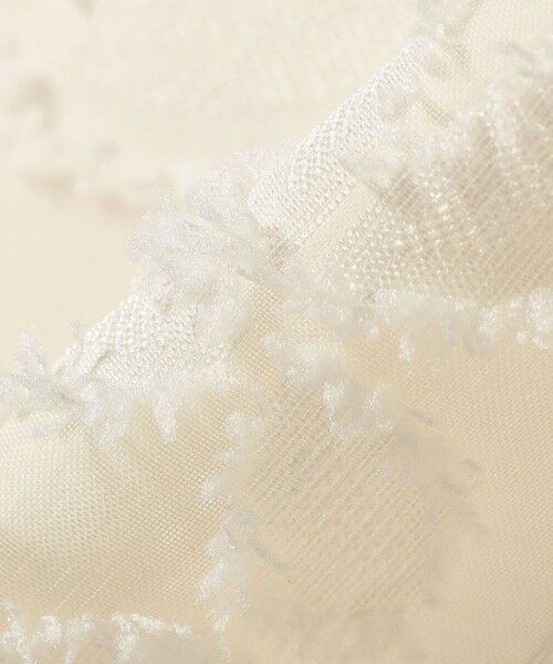 SHIPS / シップス シャツ・ブラウス | SHIPS any:〈手洗い可能〉シアー フラワー ジャカード ボウタイ フレンチ ブラウス | 詳細9