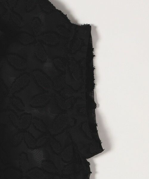 SHIPS / シップス シャツ・ブラウス | SHIPS any:〈手洗い可能〉シアー フラワー ジャカード ボウタイ フレンチ ブラウス | 詳細26