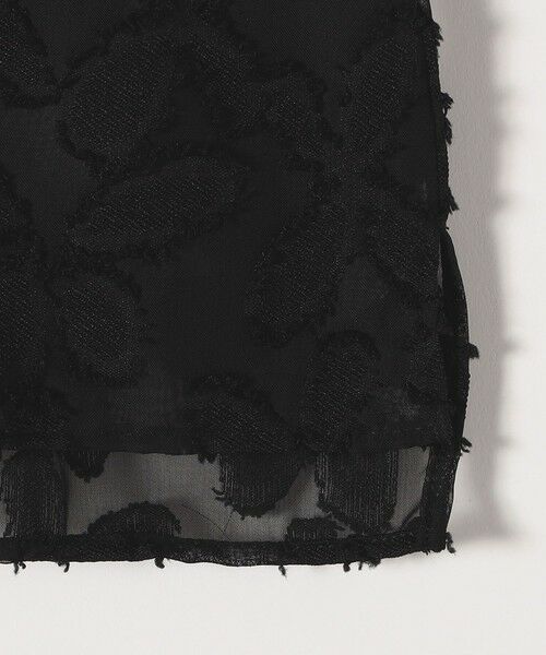 SHIPS / シップス シャツ・ブラウス | SHIPS any:〈手洗い可能〉シアー フラワー ジャカード ボウタイ フレンチ ブラウス | 詳細27