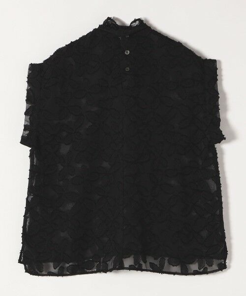SHIPS / シップス シャツ・ブラウス | SHIPS any:〈手洗い可能〉シアー フラワー ジャカード ボウタイ フレンチ ブラウス | 詳細29