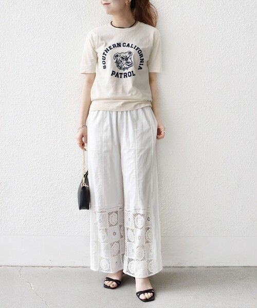 SHIPS / シップス Tシャツ | Mixta:〈洗濯機可能〉アニマル ロゴ ショート スリーブ TEE | 詳細1