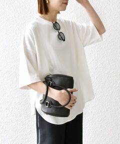 SHIPS / シップス Tシャツ | SHIPS any:〈接触冷感/汗染み防止加工/洗濯機可能〉ラウンドヘム クルー ビッグ TEE