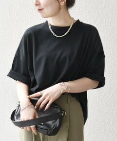 SHIPS / シップス Tシャツ | SHIPS any:〈接触冷感/汗染み防止加工/洗濯機可能〉ラウンドヘム クルー ビッグ TEE