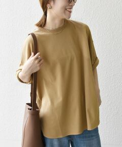 SHIPS / シップス Tシャツ | SHIPS any:〈接触冷感/汗染み防止加工/洗濯機可能〉ラウンドヘム クルー ビッグ TEE