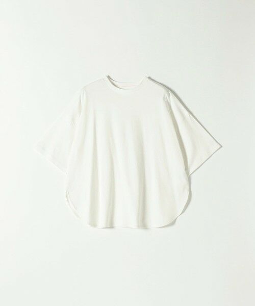 SHIPS / シップス Tシャツ | 《一部予約》SHIPS any:〈接触冷感/汗染み防止加工/洗濯機可能〉ラウンドヘム クルー ビッグ TEE | 詳細7