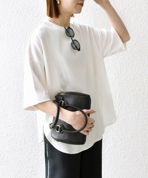 SHIPS for women/シップスウィメン 《予約》SHIPS any:〈多機能/洗濯機可能〉ラウンドヘム クルーネック ビッグ TEE ホワイト ONE SIZE SHIPS for women/シップスウィメン 《予約》SHIPS any:〈多機能/洗濯機可能〉ラウンドヘム クルーネック ビッグ TEE ホワイト ONE SIZE