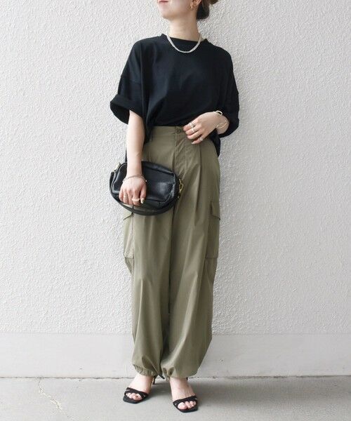 SHIPS / シップス Tシャツ | SHIPS any:〈接触冷感/汗染み防止加工/洗濯機可能〉ラウンドヘム クルー ビッグ TEE | 詳細23