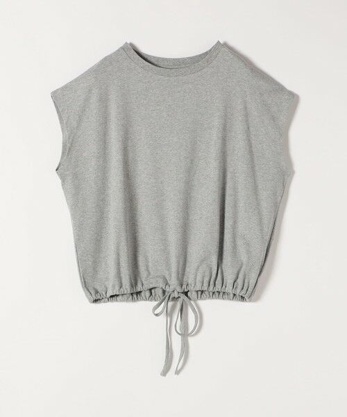 SHIPS / シップス Tシャツ | SHIPS any:〈接触冷感/汗染み防止加工/洗濯機可能〉ドロスト フレンチスリーブ TEE | 詳細16