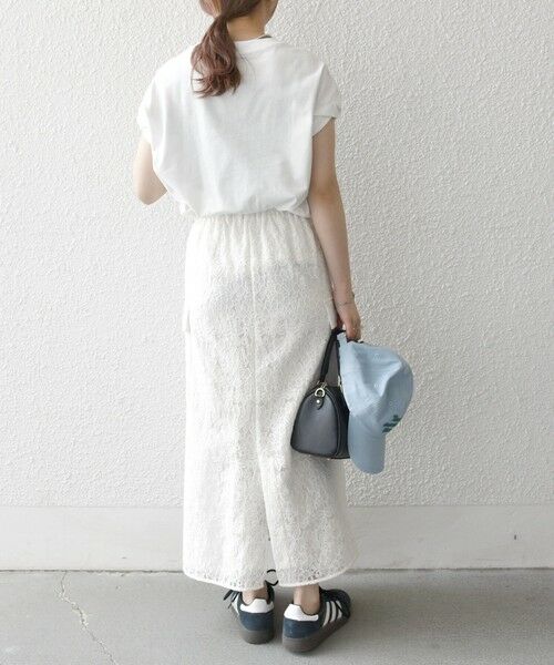 SHIPS / シップス Tシャツ | SHIPS any:〈洗濯機可能〉PREPPY ロゴ プリント フレンチスリーブ TEE | 詳細2