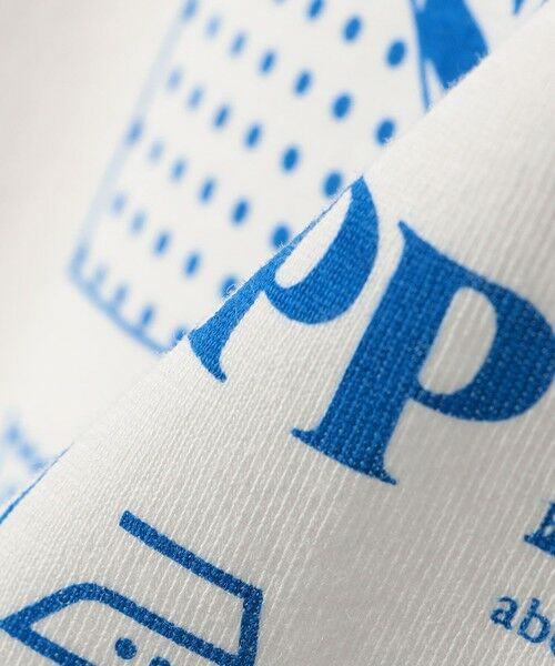 SHIPS / シップス Tシャツ | SHIPS any:〈洗濯機可能〉PREPPY ロゴ プリント フレンチスリーブ TEE | 詳細10