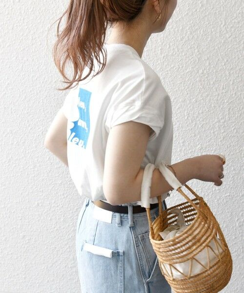 SHIPS / シップス Tシャツ | SHIPS any:〈洗濯機可能〉PREPPY ロゴ プリント フレンチスリーブ TEE | 詳細15